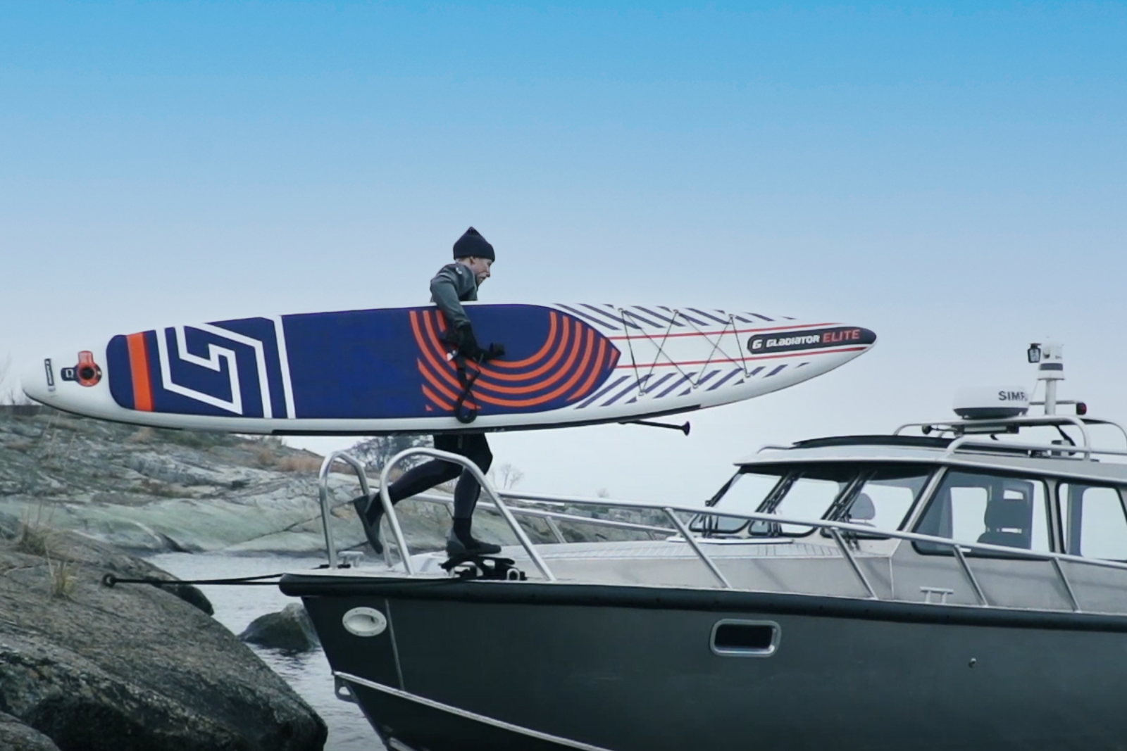 Alukin SCR 850 - SUP paddling