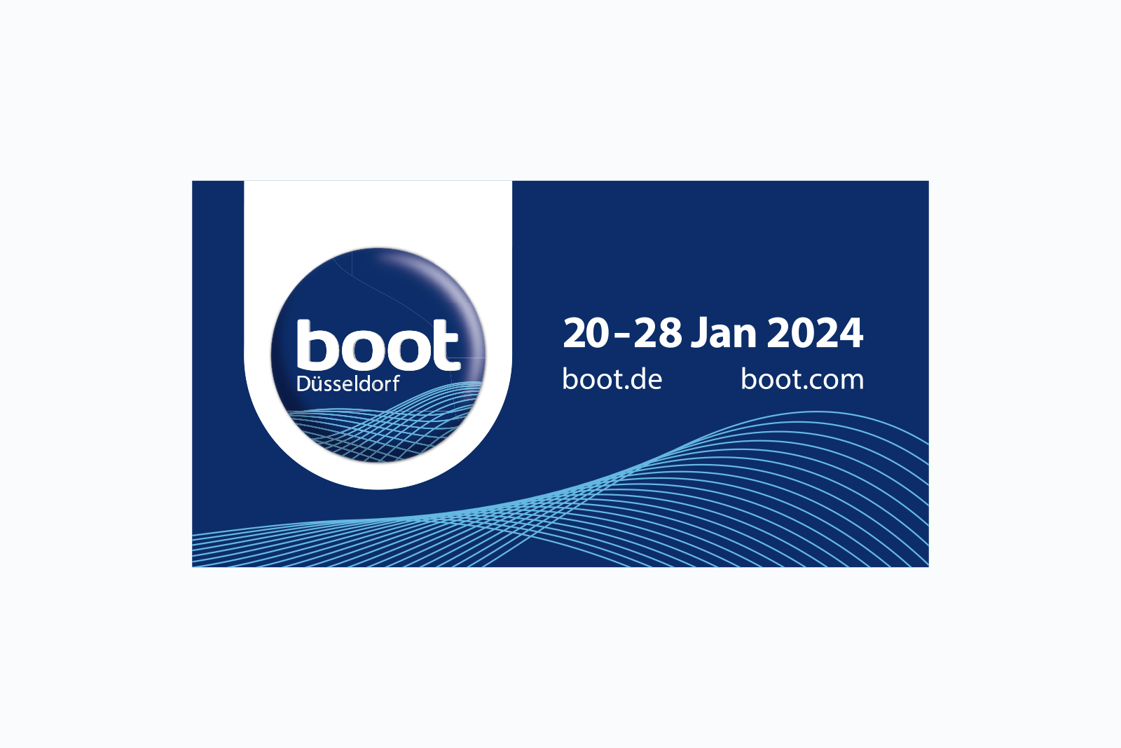 Båtmässa i Düsseldorf | 20-28 januari | 2024 | Boot Düsseldorf